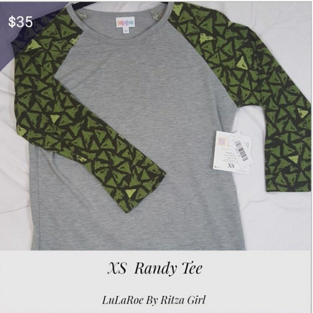 NWT LuLaRoe Randy Tee Size XS